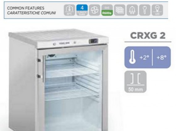 Frigorifero CRXG 2 litri 200, - 2 /+8°